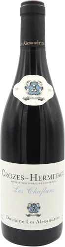 photo du vin Domaine les Alexandrins Crozes Hermitage les Chaflans 2022