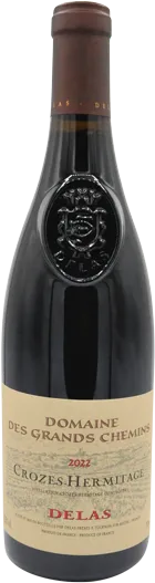 photo du vin Delas Crozes Hermitage Domaine des Grands Chemins 2022