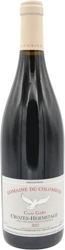capture du vin Domaine du Colombier Cuvée Gaby Crozes Hermitage 2022