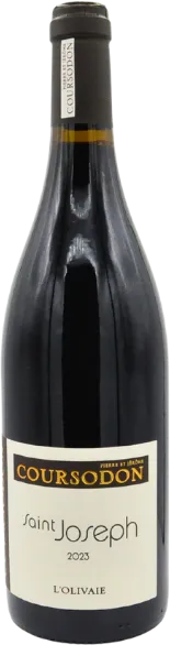aperçu du vin Domaine Coursodon l’Olivaie Saint Joseph 2023