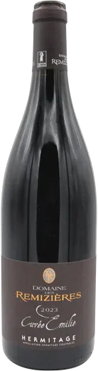 image du vin Domaine des Remizieres Hermitage 2023 Cuvée Emilie