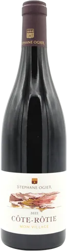 photo du vin Stéphane Ogier Côte Rôtie Mon Village 2022