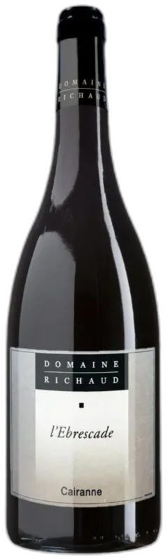 illustration du vin Domaine Richaud Cairanne l’Ebrescade Rouge 2021