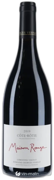 photo du vin Domaine Georges Vernay Côte-Rôtie "Maison Rouge" 2019