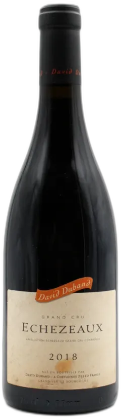image du vin David Duband Echezeaux Grand Cru Etiquette Très Légèrement Tachée