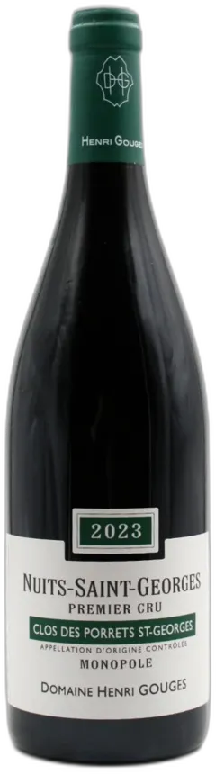 illustration du vin Henri Gouges Nuits Saint Georges 1er Cru Clos des Porrets Monopole 2023