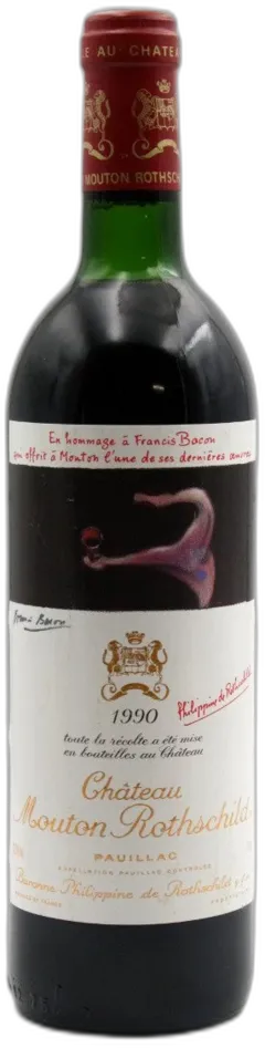 photos du vin Mouton Rothschild Niveau Bas Goulot