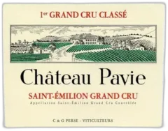 vue du vin Pavie ex Chateau) la