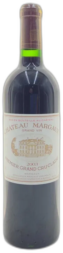 photos du vin Château Margaux 2003