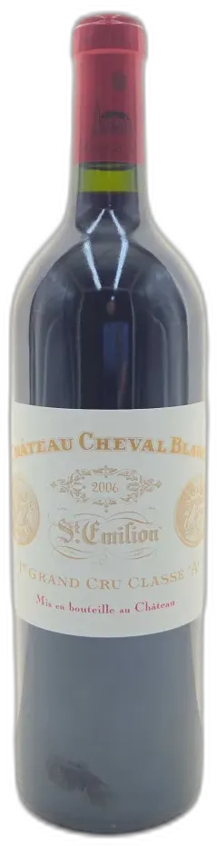 vue du vin Château Cheval Blanc 2006