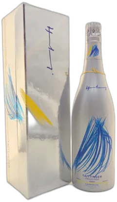 illustration du vin Taittinger Collection Hans Hartung Taittinger 1986