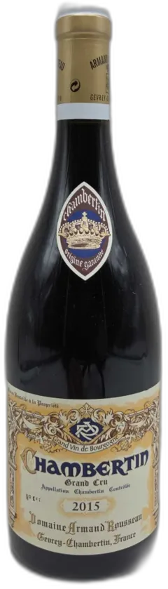 image du vin Chambertin Grand Cru Domaine Armand Rousseau 2015