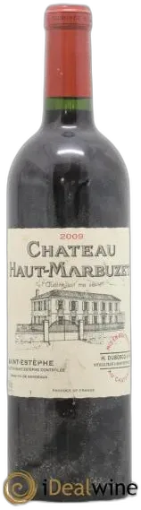 aperçu du vin Château Haut Marbuzet 2009