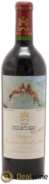 photo du vin Château Mouton Rothschild