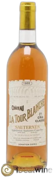 photos du vin Château la Tour Blanche 1er Grand Cru Classé 1988