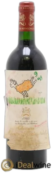 photo du vin Château Mouton Rothschild