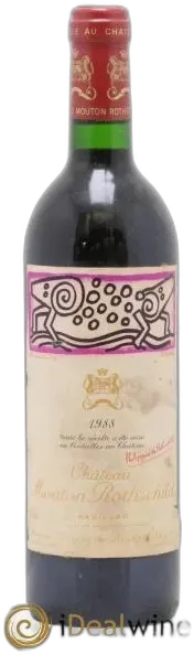 photo du vin Château Mouton Rothschild