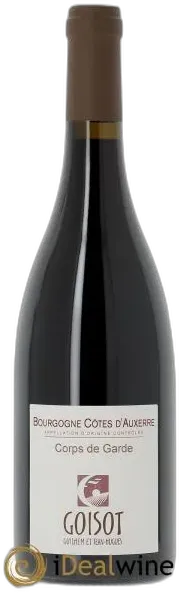 photo du vin Bourgogne Côtes D&Apos;Auxerre Corps de Garde Goisot
