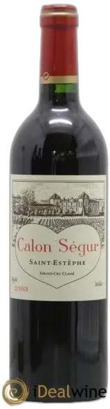photo du vin Calon Ségur