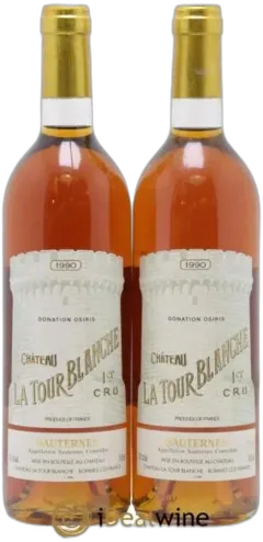 aperçu du vin Château la Tour Blanche 1er Grand Cru Classé 1990
