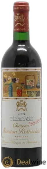 photo du vin Château Mouton Rothschild