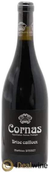 vue du vin Matthieu Barret, Brise Cailloux 2021 Rouge