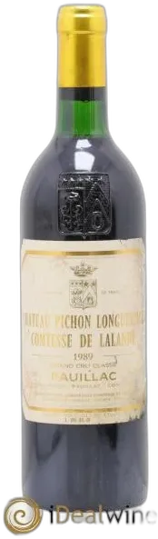 aperçu du vin Château Pichon Longueville Comtesse de Lalande