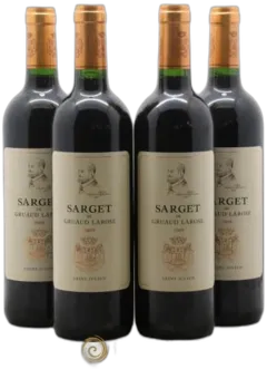 photo du vin Sarget de Gruaud Larose