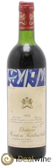 photo du vin Château Mouton Rothschild