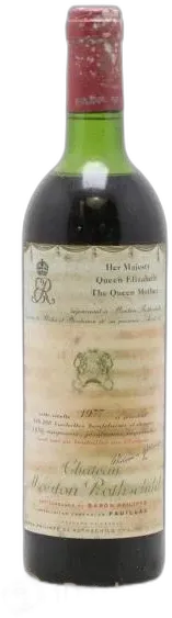 photo du vin Château Mouton Rothschild