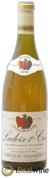 photo du vin Ladoix 1er Cru les Gréchons et Foutrières Capitain-Gagnerot Capitain-Gagnerot 2008