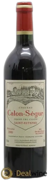 illustration du vin Château Calon Ségur