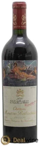 photo du vin Château Mouton Rothschild 1er Grand Cru Classé 2010