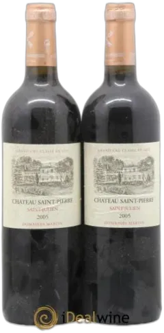photo du vin Château Saint-Pierre 4ème Grand Cru Classé 2005