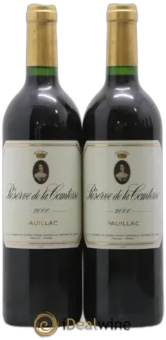 photo du vin Réserve de la Comtesse Second Vin