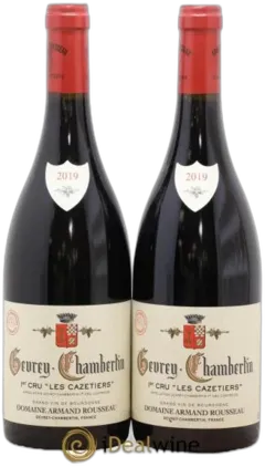 photo du vin Gevrey-Chambertin 1er Cru les Cazetiers Armand Rousseau 2019