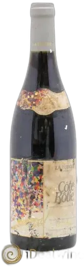 vue du vin Côte-Rôtie la Turque Guigal 1995