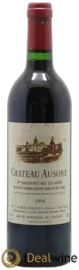 photo du vin Château Ausone 1er Grand Cru Classé A