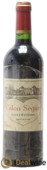 photo du vin Calon Ségur