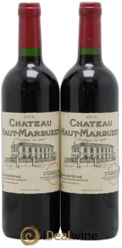 photo du vin Château Haut Marbuzet 2014