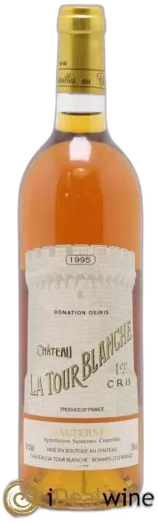 photo du vin Château la Tour Blanche 1er Grand Cru Classé 1995