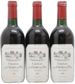 photo du vin Château les Ormes de Pez 1987