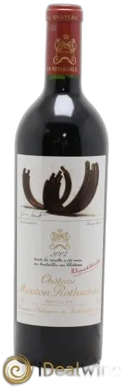 photo du vin Château Mouton Rothschild
