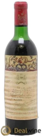 capture du vin Chateau Mouton Rothschild