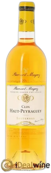 vue du vin Clos Haut-Peyraguey 1er Grand Cru Classé