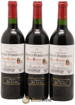 photo du vin Saint-Émilion Château Toinet-Fombrauge 2005