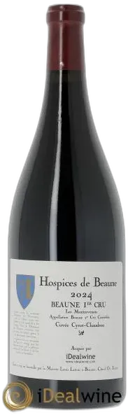 photo du vin Beaune 1er Cru les Montrevenots Cuvée Cyrot-Chaudron Hospices de Beaune Maison Louis Latour
