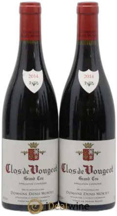 photo du vin Clos de Vougeot Grand Cru Denis Mortet