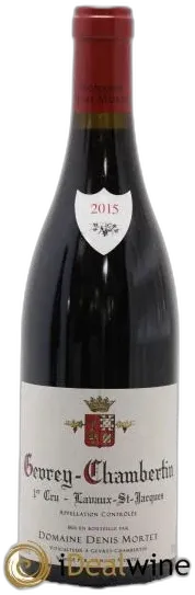 photos du vin Gevrey-Chambertin 1er Cru Lavaux Saint Jacques Denis Mortet
