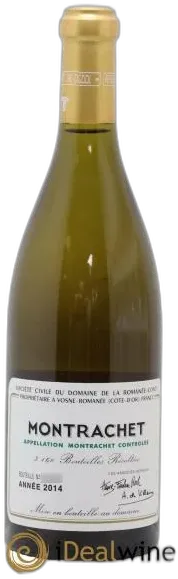photo du vin Montrachet Grand Cru Domaine de la Romanée-Conti